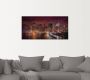 Artland Artprint New York City Impressie 's nachts als artprint van aluminium artprint voor buiten artprint op linnen in verschillende maten - Thumbnail 3