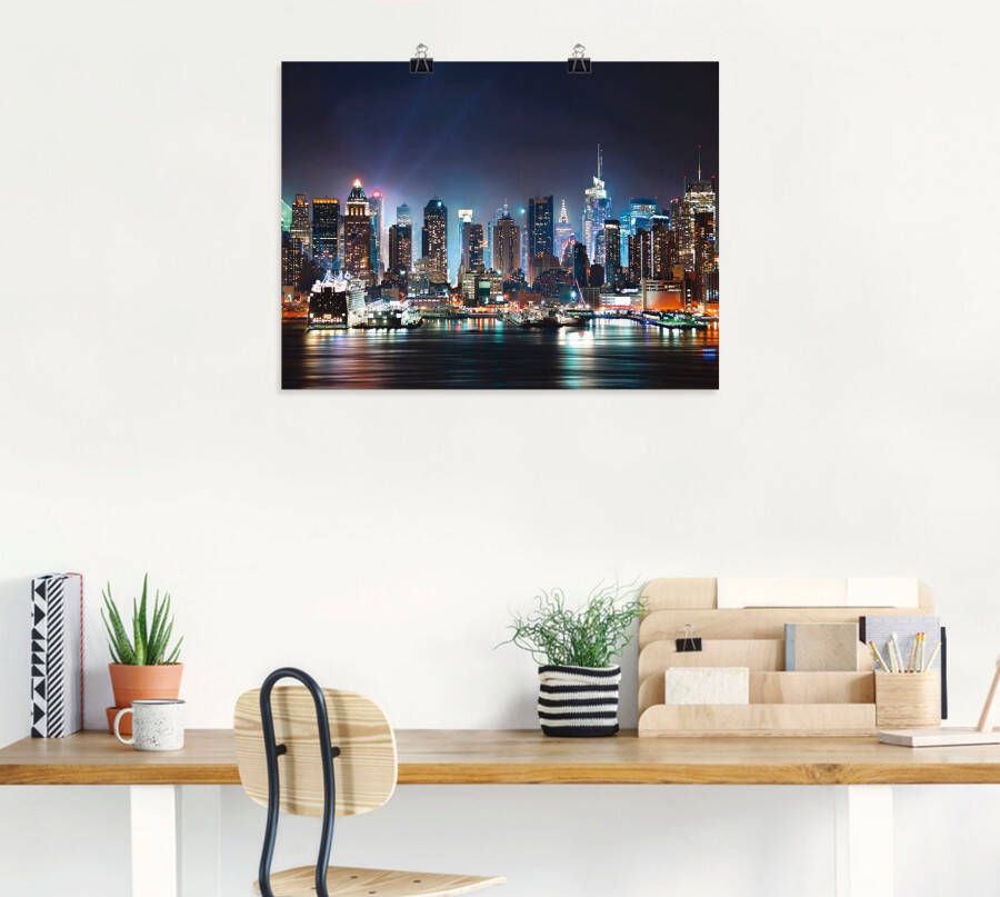 Artland Artprint New York City Times Square als artprint op linnen poster muursticker in verschillende maten