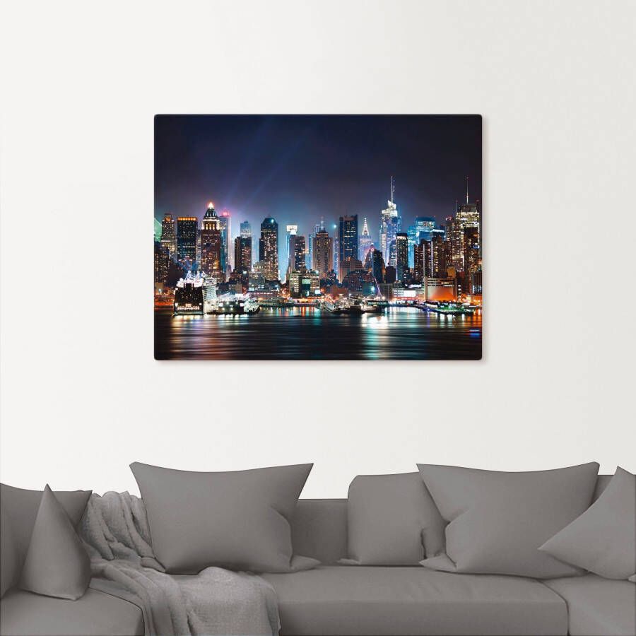 Artland Artprint New York City Times Square als artprint op linnen poster muursticker in verschillende maten