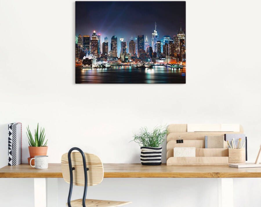 Artland Artprint New York City Times Square als artprint op linnen poster muursticker in verschillende maten