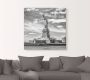 Artland Artprint New York City Vrijheidsbeeld als artprint van aluminium artprint voor buiten artprint op linnen poster in verschillende maten. maten - Thumbnail 2