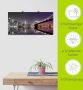 Artland Artprint New York skyline nachtelijke reflectie als artprint op linnen poster muursticker in verschillende maten - Thumbnail 6