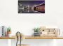 Artland Artprint New York skyline nachtelijke reflectie als artprint op linnen poster muursticker in verschillende maten - Thumbnail 2