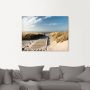 Artland Artprint Noordzeestrand op Langeoog pier als artprint van aluminium artprint op linnen muursticker verschillende maten - Thumbnail 2