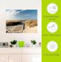 Artland Artprint Noordzeestrand op Langeoog pier als artprint van aluminium artprint op linnen muursticker verschillende maten - Thumbnail 5