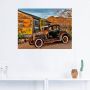 Artland Artprint Oldtimer Route 66 Hackberry als artprint op linnen muursticker in verschillende maten - Thumbnail 3