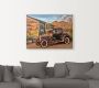 Artland Artprint Oldtimer Route 66 Hackberry als artprint op linnen muursticker in verschillende maten - Thumbnail 2