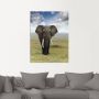 Artland Artprint Olifant als artprint van aluminium artprint voor buiten artprint op linnen poster in verschillende maten. maten - Thumbnail 4