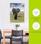 Artland Artprint Olifant als artprint van aluminium artprint voor buiten artprint op linnen poster in verschillende maten. maten - Thumbnail 6