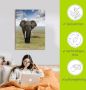 Artland Artprint Olifant als artprint van aluminium artprint voor buiten artprint op linnen poster in verschillende maten. maten - Thumbnail 5