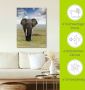 Artland Artprint Olifant als artprint van aluminium artprint voor buiten artprint op linnen poster in verschillende maten. maten - Thumbnail 6