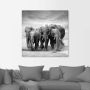 Artland Artprint Olifanten als artprint op linnen poster muursticker in verschillende maten - Thumbnail 2