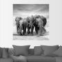 Artland Artprint Olifanten als artprint op linnen poster muursticker in verschillende maten - Thumbnail 2