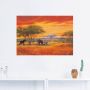 Artland Artprint Olifanten als artprint van aluminium artprint voor buiten artprint op linnen poster muursticker - Thumbnail 2