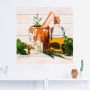 Artland Artprint Olijfolie en kruiden keuken als artprint van aluminium artprint voor buiten artprint op linnen poster muursticker - Thumbnail 2