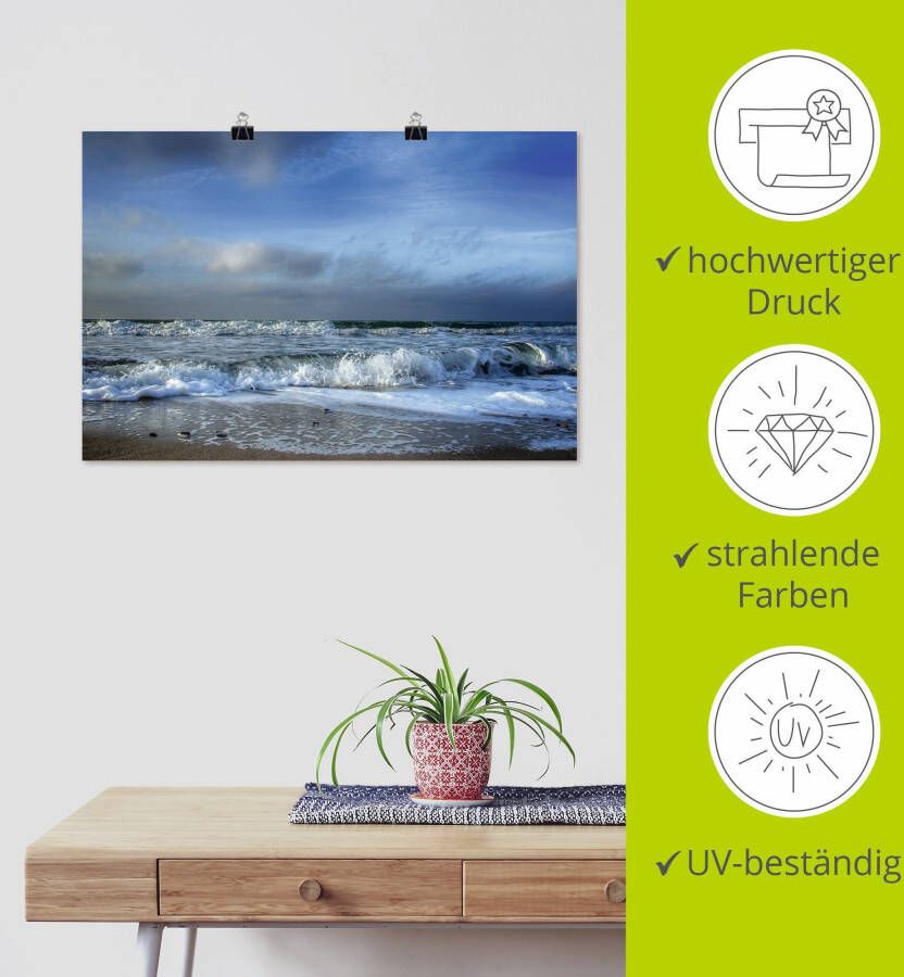 Artland Artprint Oostzee als artprint op linnen poster in verschillende formaten maten