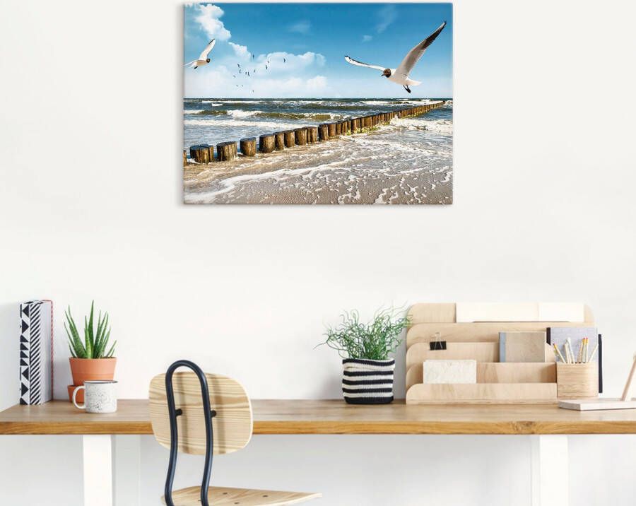 Artland Artprint Oostzee als artprint op linnen poster muursticker in verschillende maten