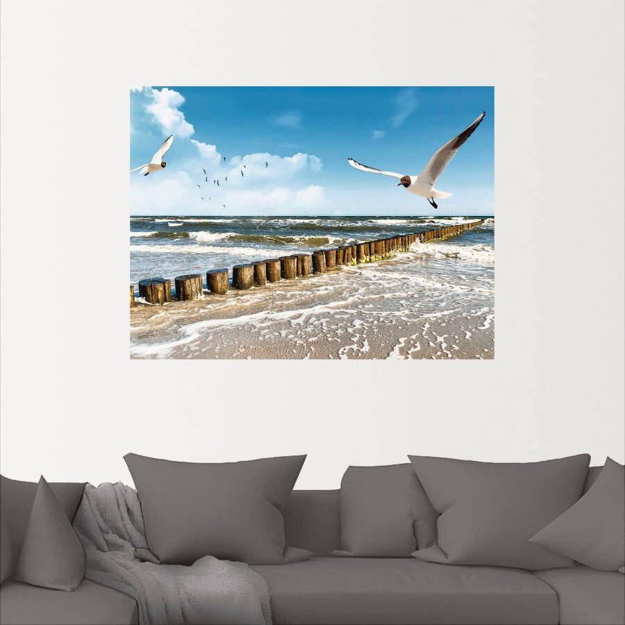 Artland Artprint Oostzee als artprint op linnen poster muursticker in verschillende maten