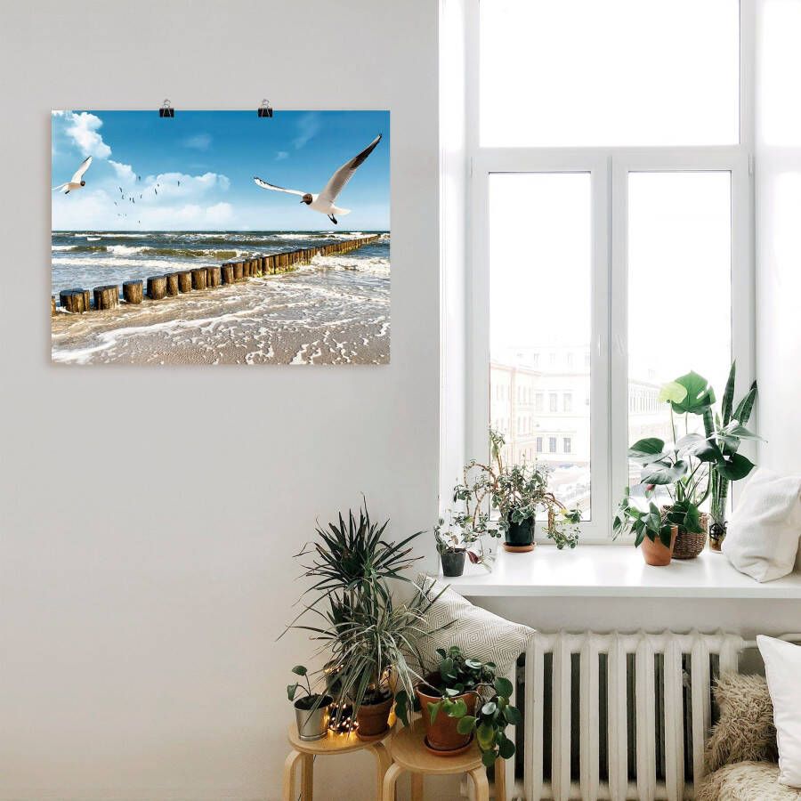 Artland Artprint Oostzee als artprint op linnen poster muursticker in verschillende maten