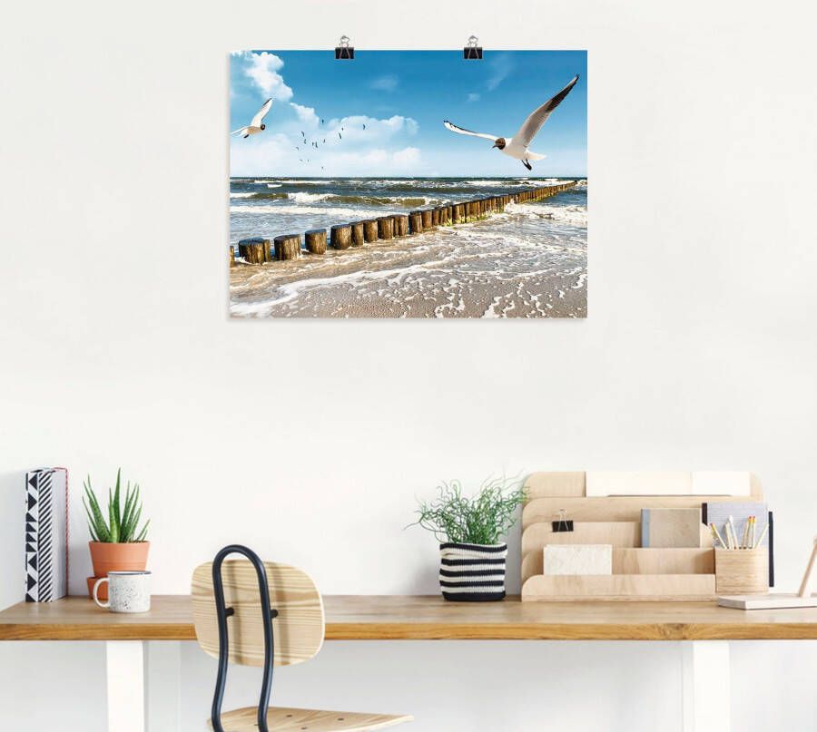 Artland Artprint Oostzee als artprint op linnen poster muursticker in verschillende maten