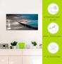 Artland Artprint Oostzee met zonsopkomst z w als artprint op linnen muursticker in verschillende maten - Thumbnail 5