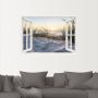 Artland Artprint Oostzeestrand door het raam als artprint van aluminium artprint voor buiten artprint op linnen poster muursticker - Thumbnail 3