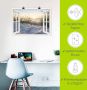 Artland Artprint Oostzeestrand door het raam als artprint van aluminium artprint voor buiten artprint op linnen poster muursticker - Thumbnail 5