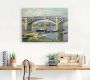 Artland Artprint op linnen Brug over de Seine in Argenteuil. 1874 - Thumbnail 2