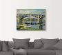 Artland Artprint op linnen Brug over de Seine in Argenteuil. 1874 - Thumbnail 4