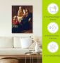 Artland Artprint op linnen Christus in het huis van Martha en Maria - Thumbnail 5