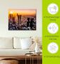 Artland Artprint op linnen Frankfurt am Main Panorama I - Thumbnail 4