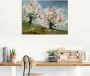 Artland Artprint op linnen Lente bloesem van fruitbomen - Thumbnail 3