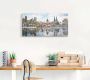 Artland Artprint op linnen Keulen Skyline abstracte collage 20 - Thumbnail 2