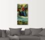 Artland Artprint op linnen Madonna met kind en engelen eromheen - Thumbnail 2