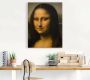Artland Artprint op linnen Mona Lisa. Detail hoofd. 1503-1506 - Thumbnail 2