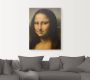 Artland Artprint op linnen Mona Lisa. Detail hoofd. 1503-1506 - Thumbnail 4