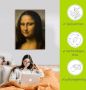 Artland Artprint op linnen Mona Lisa. Detail hoofd. 1503-1506 - Thumbnail 6