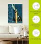 Artland Artprint op linnen New York vintage reisaffiche - Thumbnail 5