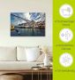 Artland Artprint op linnen Panorama Porto met Eiffel brug - Thumbnail 5