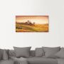 Artland Artprint op linnen Toscaans landschap met klaprozen - Thumbnail 2