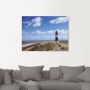 Artland Artprint op linnen Vuurtoren Sylt gespannen op een spieraam - Thumbnail 2