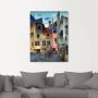 Artland Artprint Oude huizen in Lindau als artprint op linnen poster in verschillende formaten maten - Thumbnail 3