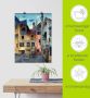 Artland Artprint Oude huizen in Lindau als artprint op linnen poster in verschillende formaten maten - Thumbnail 5