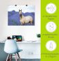 Artland Artprint Paard en bloemen III als artprint op linnen poster in verschillende formaten maten - Thumbnail 5