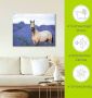 Artland Artprint Paard en bloemen III als artprint op linnen poster in verschillende formaten maten - Thumbnail 5