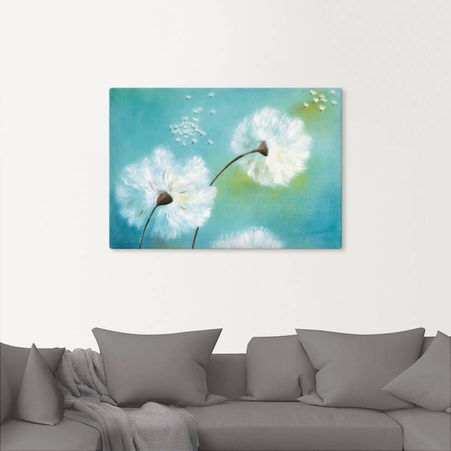 Artland Artprint Paardenbloemen als artprint van aluminium artprint voor buiten artprint op linnen poster muursticker