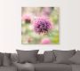 Artland Artprint Paars Bloem in tegenlicht als artprint op linnen muursticker in verschillende maten - Thumbnail 3