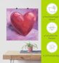 Artland Artprint Paars Hart als artprint op linnen poster in verschillende formaten maten - Thumbnail 6