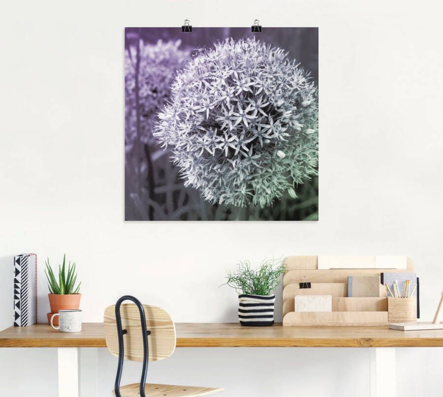 Artland Artprint Paars Sensatie I als artprint van aluminium artprint voor buiten artprint op linnen poster muursticker