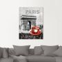 Artland Artprint Parijs Café au lait als artprint van aluminium artprint voor buiten artprint op linnen poster muursticker - Thumbnail 2